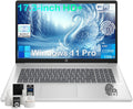 HP 17 Laptop Computer for Business, 64GB RAM, 2TB SSD, Intel 10-Core i5-1334U, 17.3' HD+ Anti-Glare Display, Win11 Pro, Backlit Keyboard, Fingerprint, Numeric Keypad, 720p HD Camera, w/Accessories