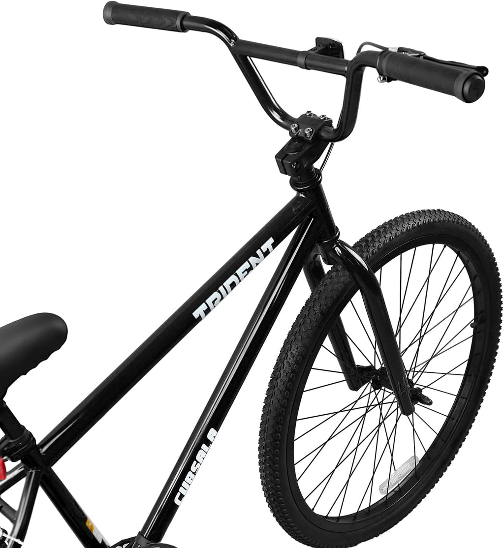 cubsala 20 24 26 Inch BMX Race Bike Trident Bicycles Beginner-Level to Advanced Riders with 2 Pegs, Multiple Colors