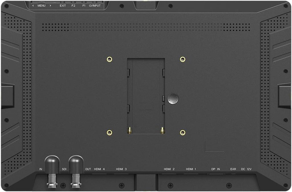 LILLIPUT A12 12.5 Inch 4K Broadcast Monitor 3840×2160 UHD Display, 3G-SDI in & Output, 4×HDMI Multi-Signal Support, Quad View, DP Input, VESA/Stand Mounting, for Studio Live Production