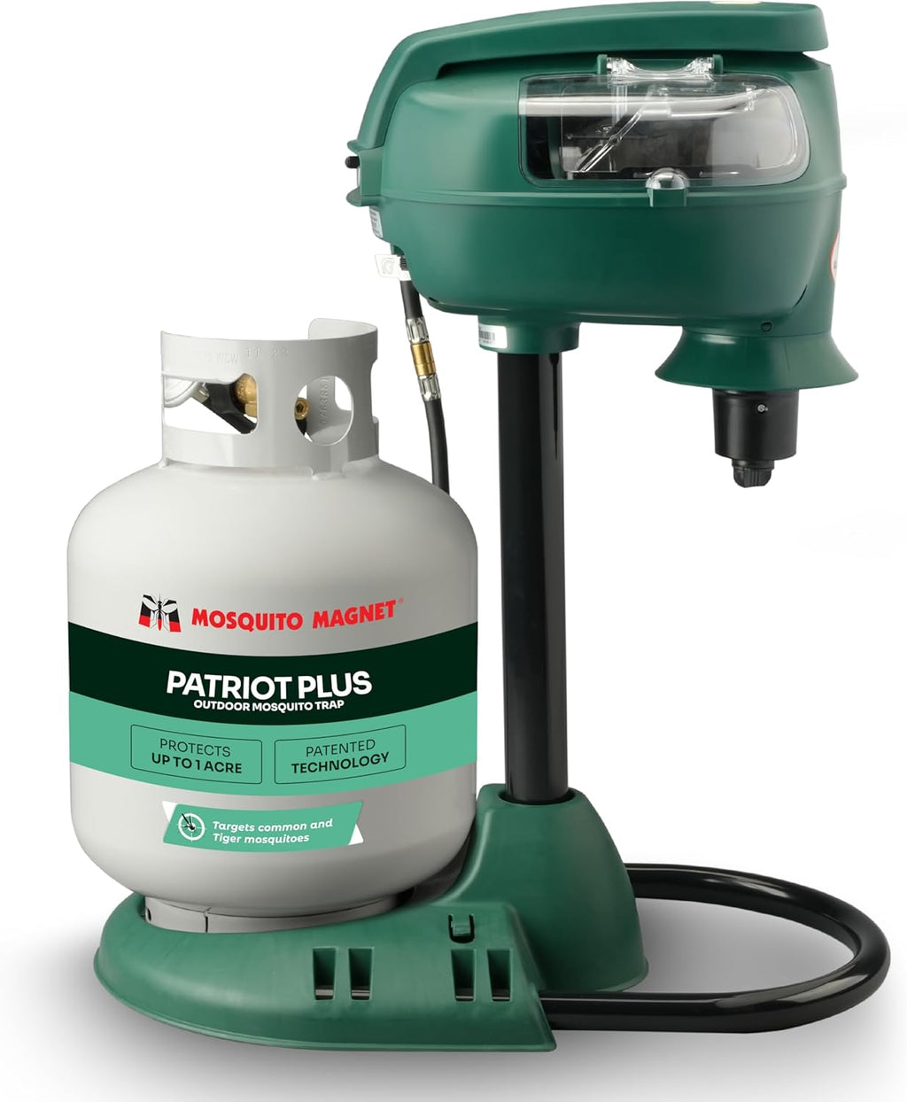 Mosquito Magnet MM4200B Patriot Plus Mosquito and Flying Insect Trap and Killer - Outdoor Fly Trap Protects Up to 1 Acre, Green