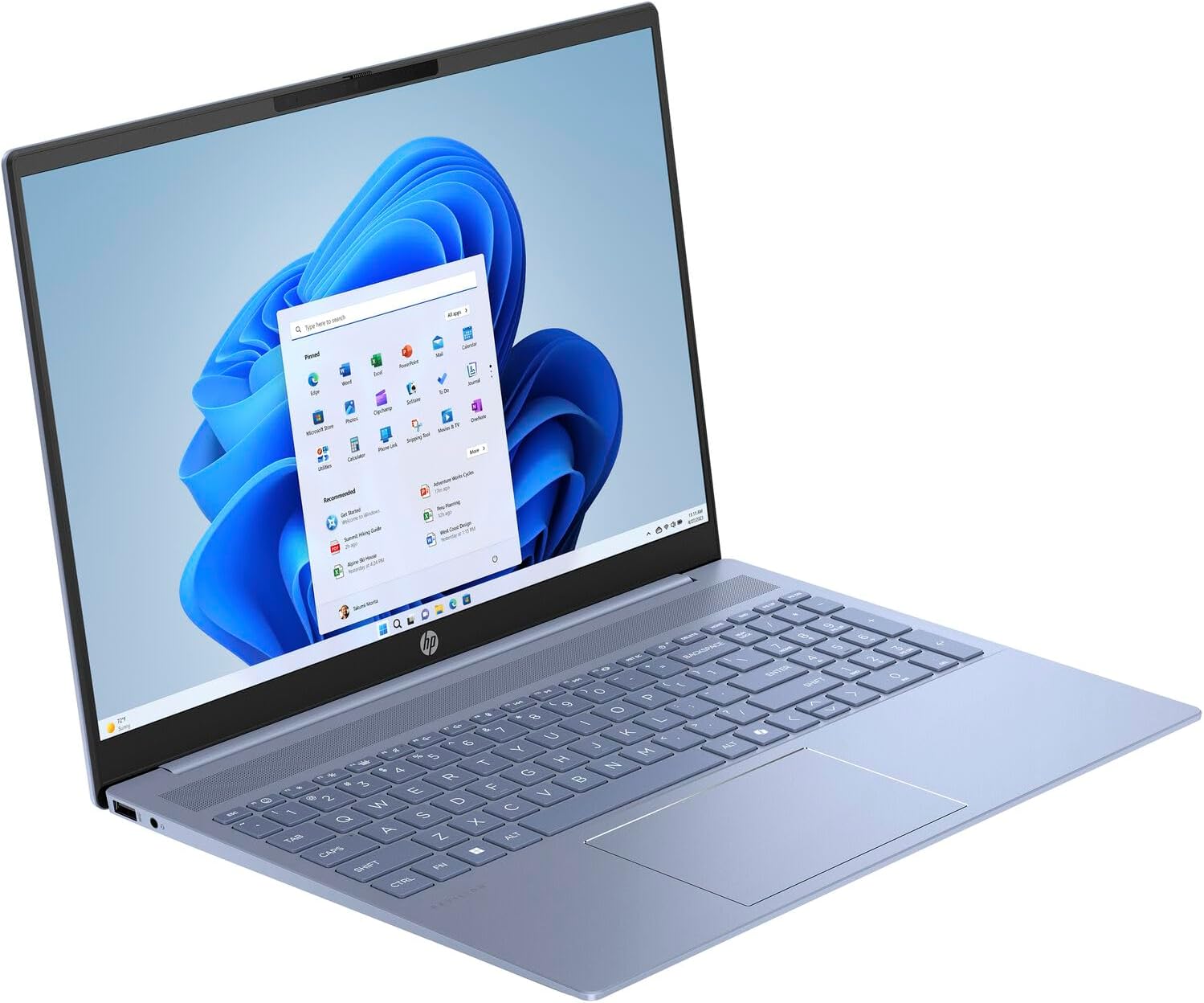 HP Pavilion 16' WUXGA IPS Anti-Glare Laptop Computer, Intel Core Ultra 5 125U Processor, 8GB LPDDR5 RAM, 1TB SSD, Intel Graphics, Wi-Fi 6, HDMI 2.1, Windows 11 Home