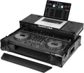 Odyssey FZGSDDJGRV6BL1UCW AlphaTheta DDJ-GRV6 1U Case in Black with Patented Glide Platform and Corner Wheels