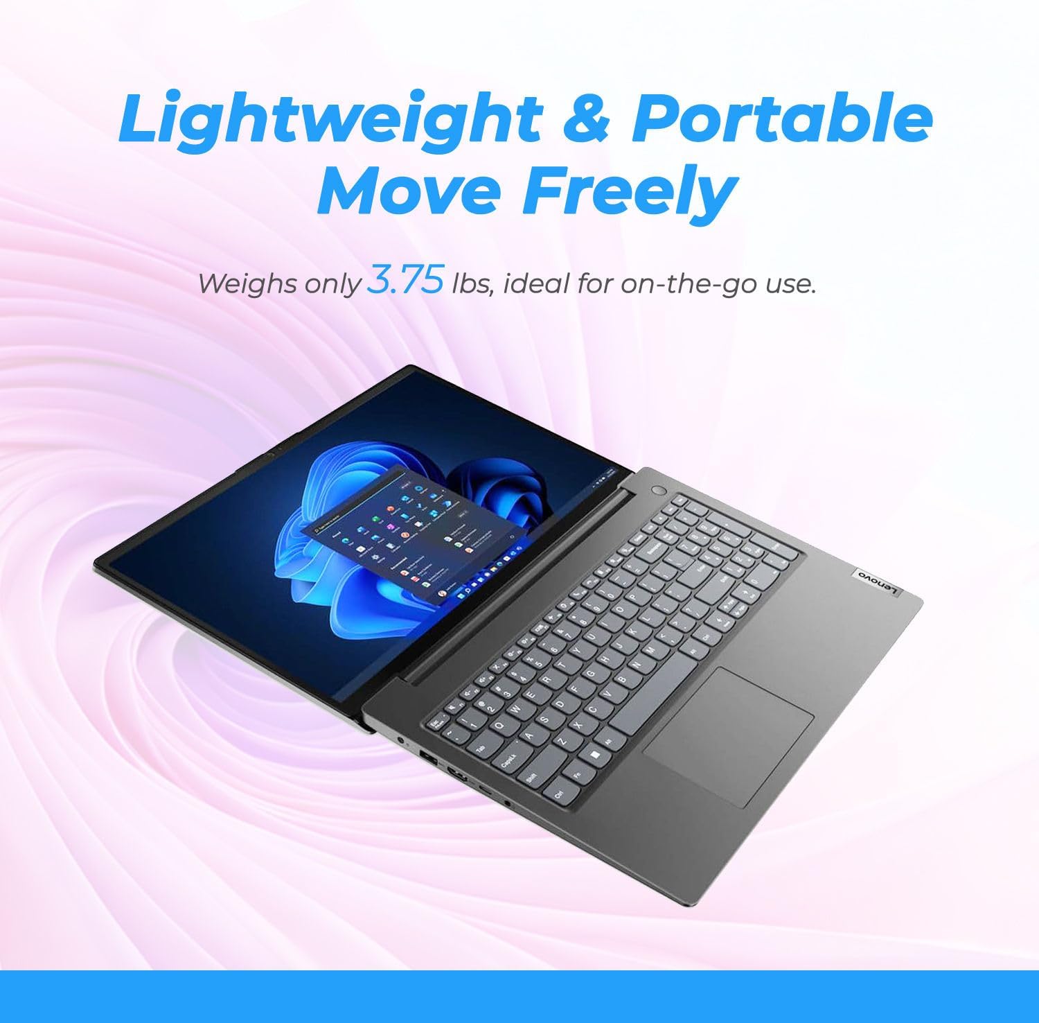 Lenovo Newly Designed 15.6' Business Laptop(2025/2026 Edition) | Intel 4-core Processor | 15.6' FHD Anti-Glare(1920 x 1080) | 16GB DDR4 | 512GB PCIe SSD | WiFi-6 | Military Durable | Windows 11 Pro