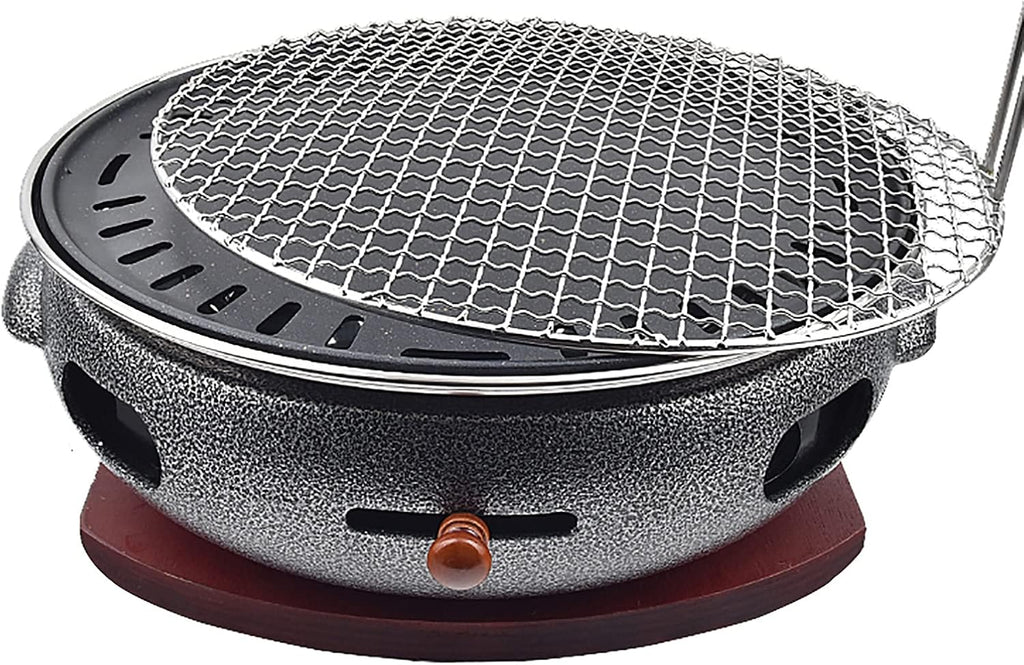 BBQ Barbeque Barbecue Grill, BBQ, Multifunctional Smokeless Charcoal Grill, Household Korean BBQ Grill, Split Design, Outdoor/Indoor (Color : G)