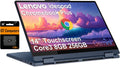 Lenovo Chromebook Plus (2026 Latest Flex 5i) 2-in-1 Laptop (14' FHD+ Touchscreen, Intel Core 3 N355, 8GB RAM, 256GB Storage (128GB+128GB SD), Business, Home, Students, Webcam, Backlit, FP, Chrome OS