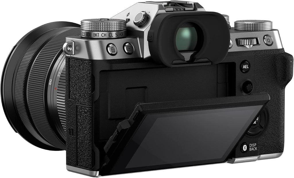 FUJIFILM X-T5 Mirrorless Digital Camera XF16-80mm Lens Kit - Silver