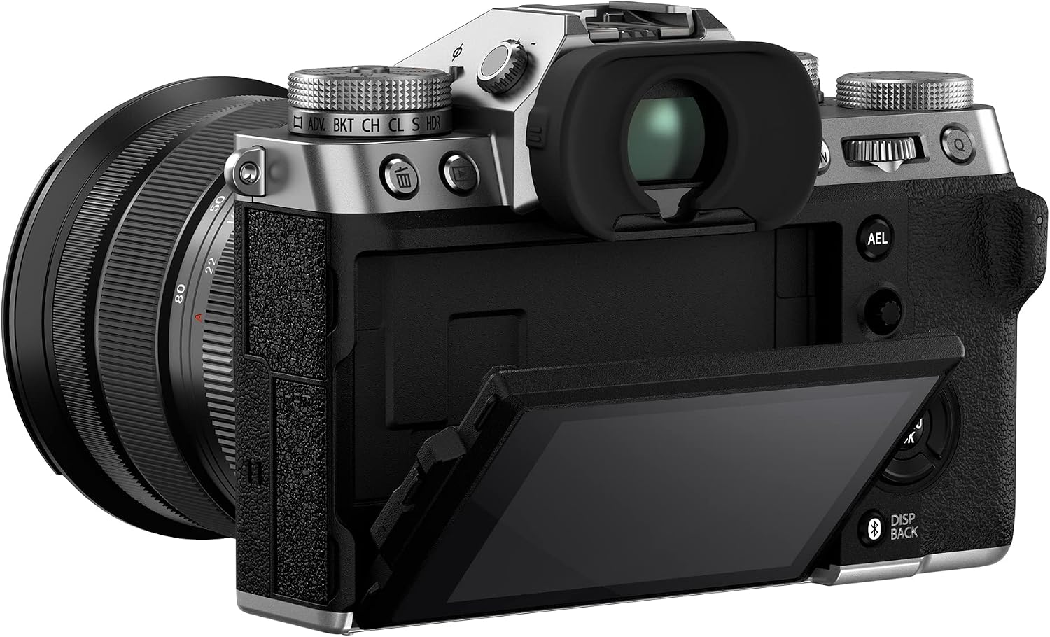 FUJIFILM X-T5 Mirrorless Digital Camera XF16-80mm Lens Kit - Silver