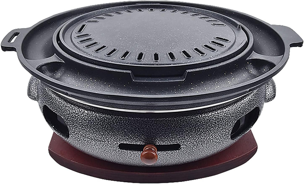 BBQ Barbeque Barbecue Grill, BBQ, Multifunctional Smokeless Charcoal Grill, Household Korean BBQ Grill, Split Design, Outdoor/Indoor (Color : G)