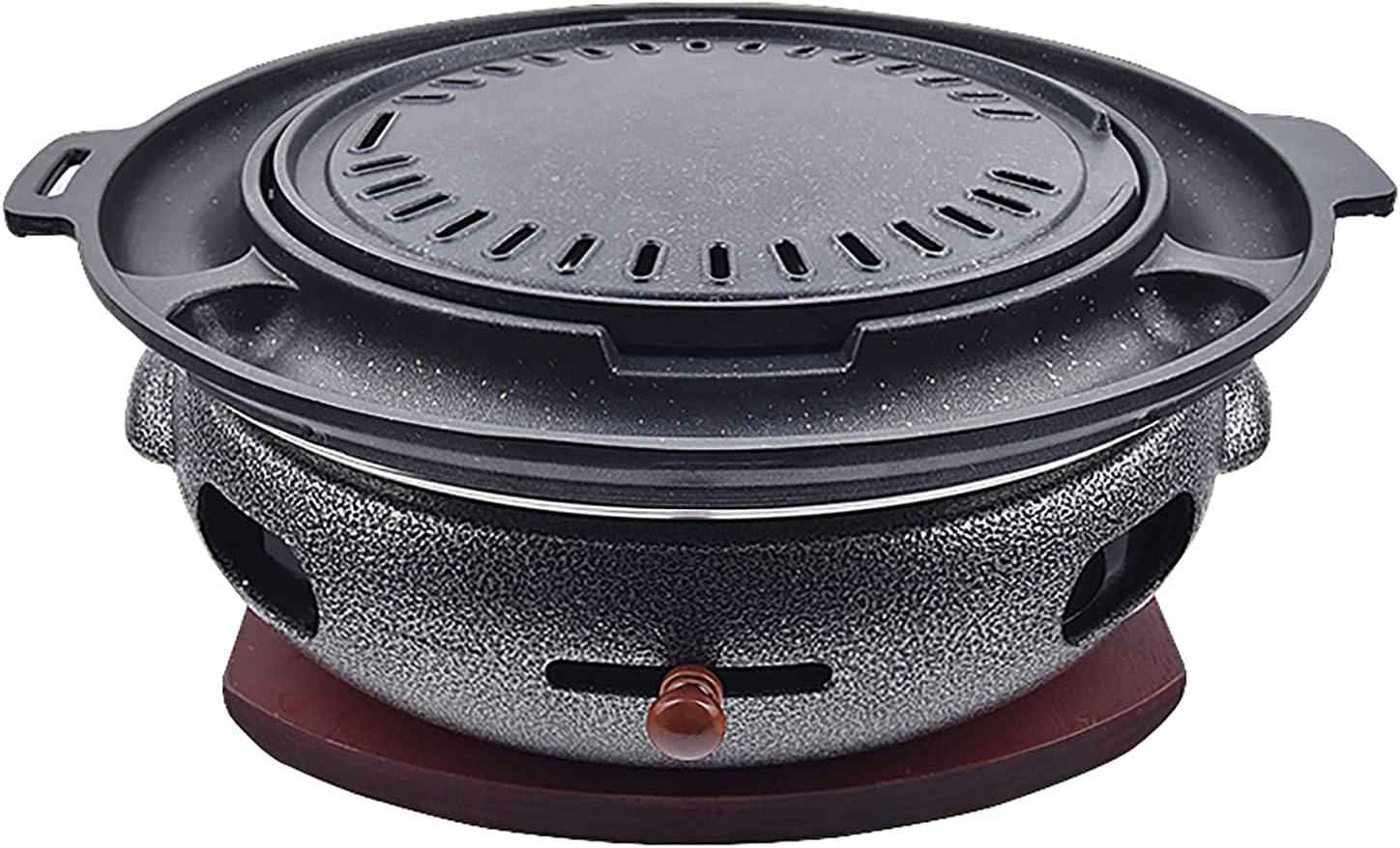 BBQ Barbeque Barbecue Grill, BBQ, Multifunctional Smokeless Charcoal Grill, Household Korean BBQ Grill, Split Design, Outdoor/Indoor (Color : G)