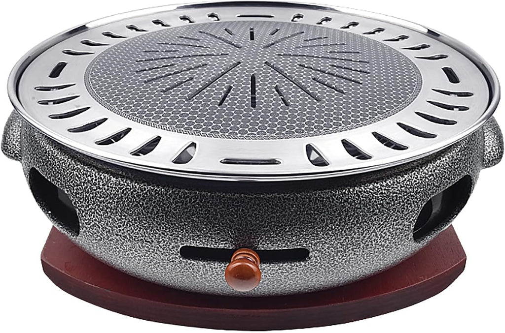 BBQ Barbeque Barbecue Grill, BBQ, Multifunctional Smokeless Charcoal Grill, Household Korean BBQ Grill, Split Design, Outdoor/Indoor (Color : G)