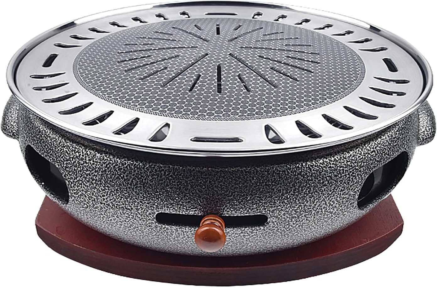 BBQ Barbeque Barbecue Grill, BBQ, Multifunctional Smokeless Charcoal Grill, Household Korean BBQ Grill, Split Design, Outdoor/Indoor (Color : G)