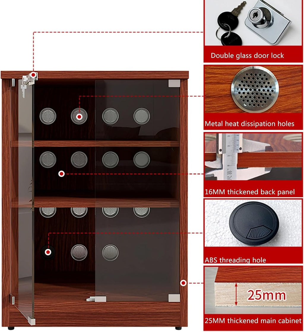 3-Layer Black AV Rack, Audio Cabinet, Media Console, Living Room, 68' x 64' x 27'