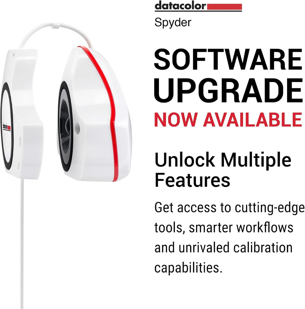 datacolor Spyder - Monitor Calibrator for Graphic Designers, Photographers, and Content Creators, Shows You True Colors, Works on OLED Monitors & LED Screens, Easy-to-Use Color Calibration Tool