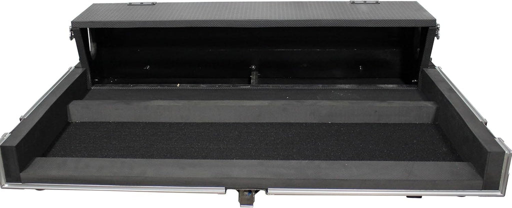 ProX XS-AHQU32DHW ATA Digital Audio Mixer Flight Case for Allen & Heath QU-32 Console with Doghouse compartment and Caster wheels