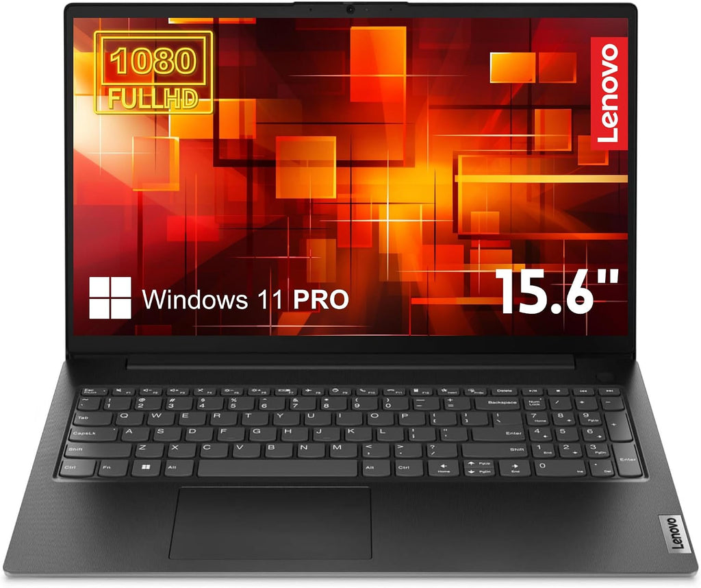 Lenovo V15 Gen-4 Laptop for Business, 16GB RAM, 1TB SSD, Intel Quad-Core Up to 3.3GHz, 15' FHD Display, Dolby Audio, HDMI, Type-C, Ethernet, Windows 11 Pro Black (Renewed)