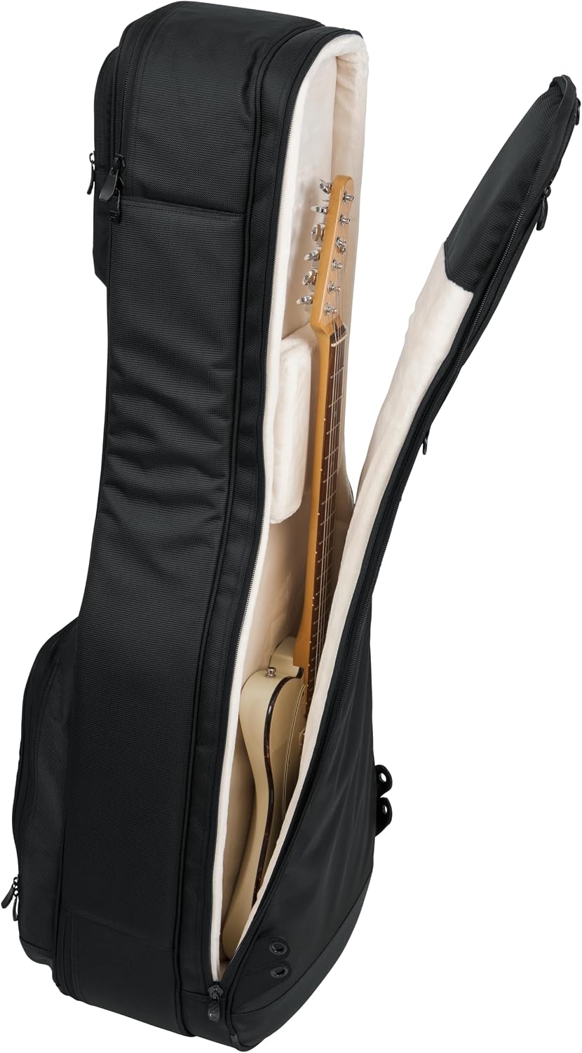 Gator Cases Pro-Go Series Ultimate Guitar Gig Bag, Dual Compartment Fits Acoustic and Electric Guitars (G-PG ACOUELECT)