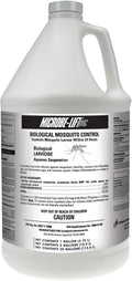 MICROBE-LIFT BMC Biological Mosquito Control, Liquid Treatment for Medium-Sized Decorative Water Gardens Up to 2,000 Gallons, Fountains and Ponds, 1 Gallon