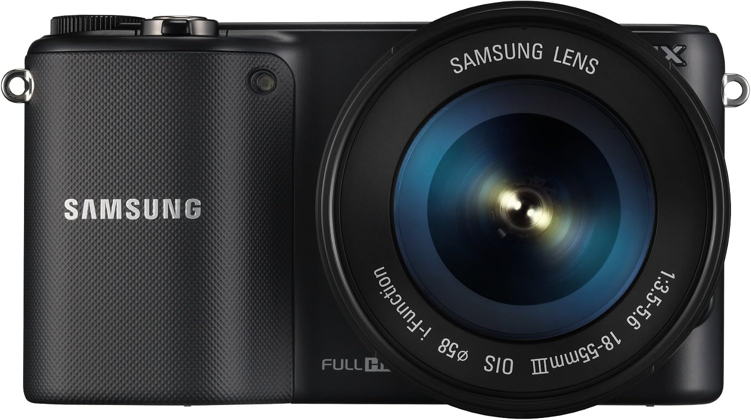 Samsung NX2000 20.3MP CMOS Smart WiFi Mirrorless Digital Camera with 20-50mm Lens and 3.7' Touch Screen LCD (Black) (OLD MODEL)