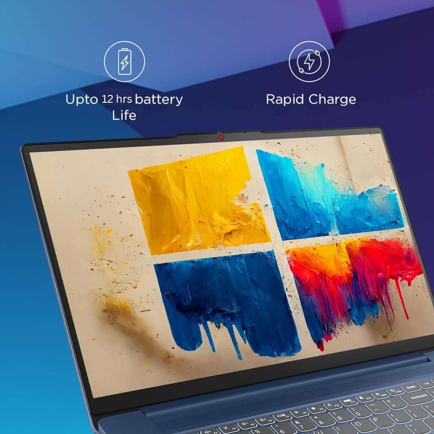 Lenovo IdeaPad 1i Laptop, 15.6' FHD Touchscreen, Intel Core i5-1235U Processor, 40GB RAM, 2TB PCIe SSD, Webcam, Wi-Fi 6, HDMI, Windows 11 Home, Blue