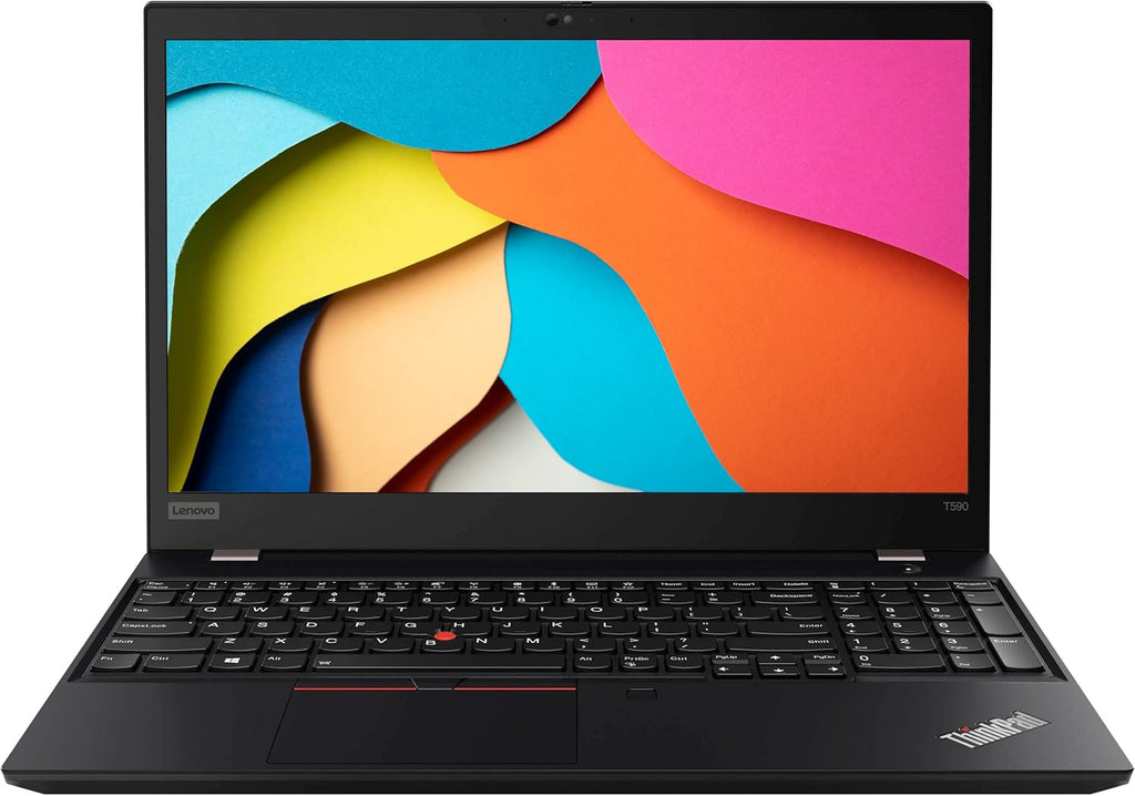 Lenovo ThinkPad T590 15.6' Laptop, i5 8365U 1.6Ghz, 16GB DDR4, 256GB NVMe SSD, 1080p Full HD, USB C Thunderbolt 3, HDMI, Webcam, Windows 11 Pro (Renewed)