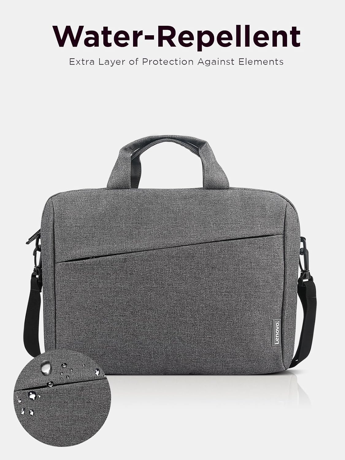 Lenovo Laptop Carrying Case T210, 15.6-Inch Laptop and Tablet, Sleek Design, Durable and Water-Repellent Fabric