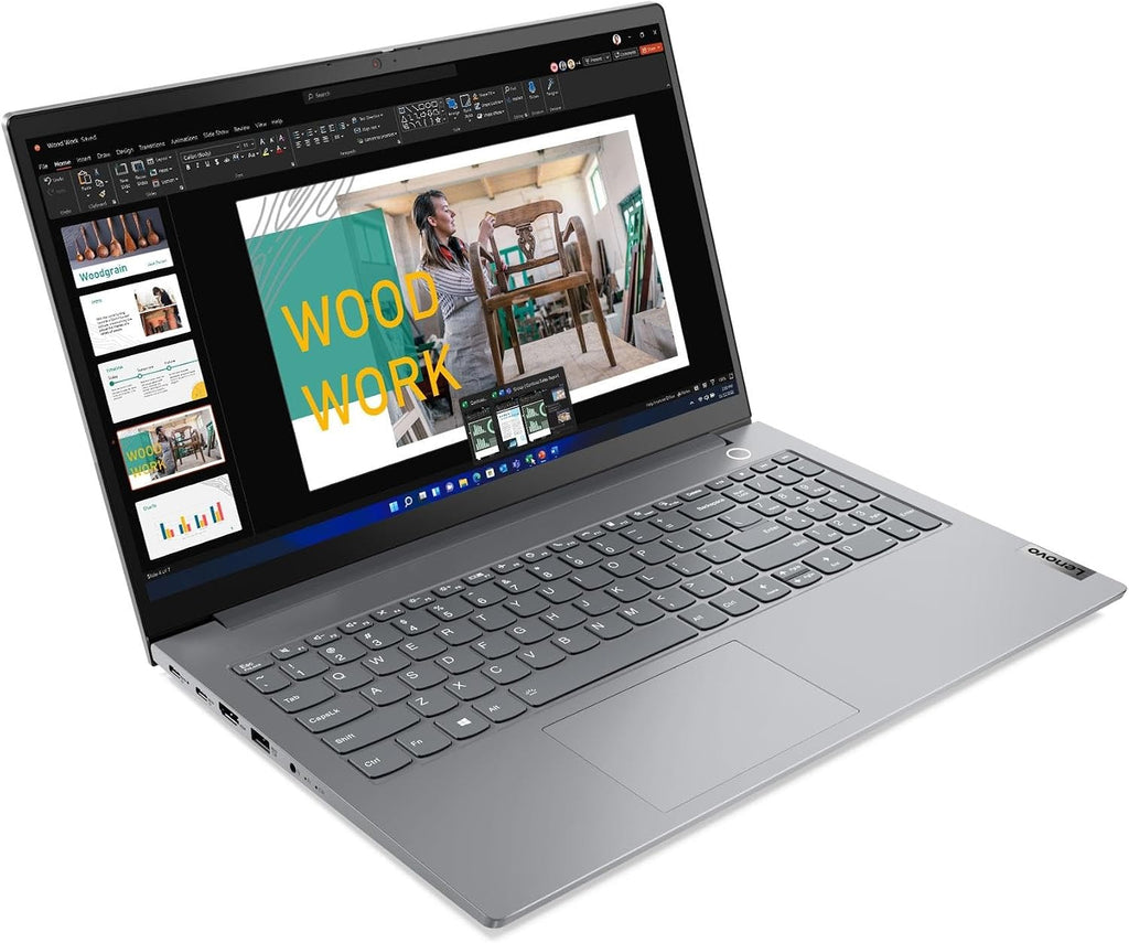 Lenovo ThinkBook 15 G4 2023 Business Laptop 15.6' FHD IPS Touch 10-Core 12th Intel i7-1255U 16GB RAM 1TB SSD Iris Xe Graphics Thunderbolt 4 WiFi 6 Backlit Fingerprint Windows 11 Pro w/ONT 32GB USB