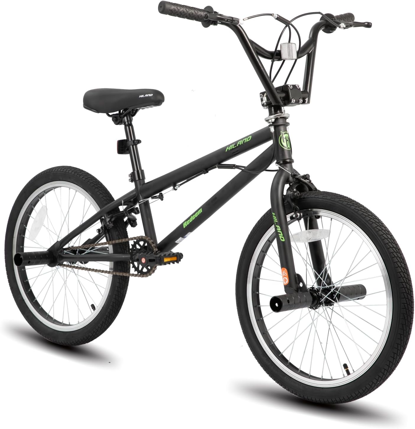 Hiland 20 inch Freestyle Kids BMX Bike,Beginner-Level to Advanced Riders with 360 Degree Gyro & 4 Pegs, Kids' Bicycles for Boys,Girls,Youth Multiple Colors