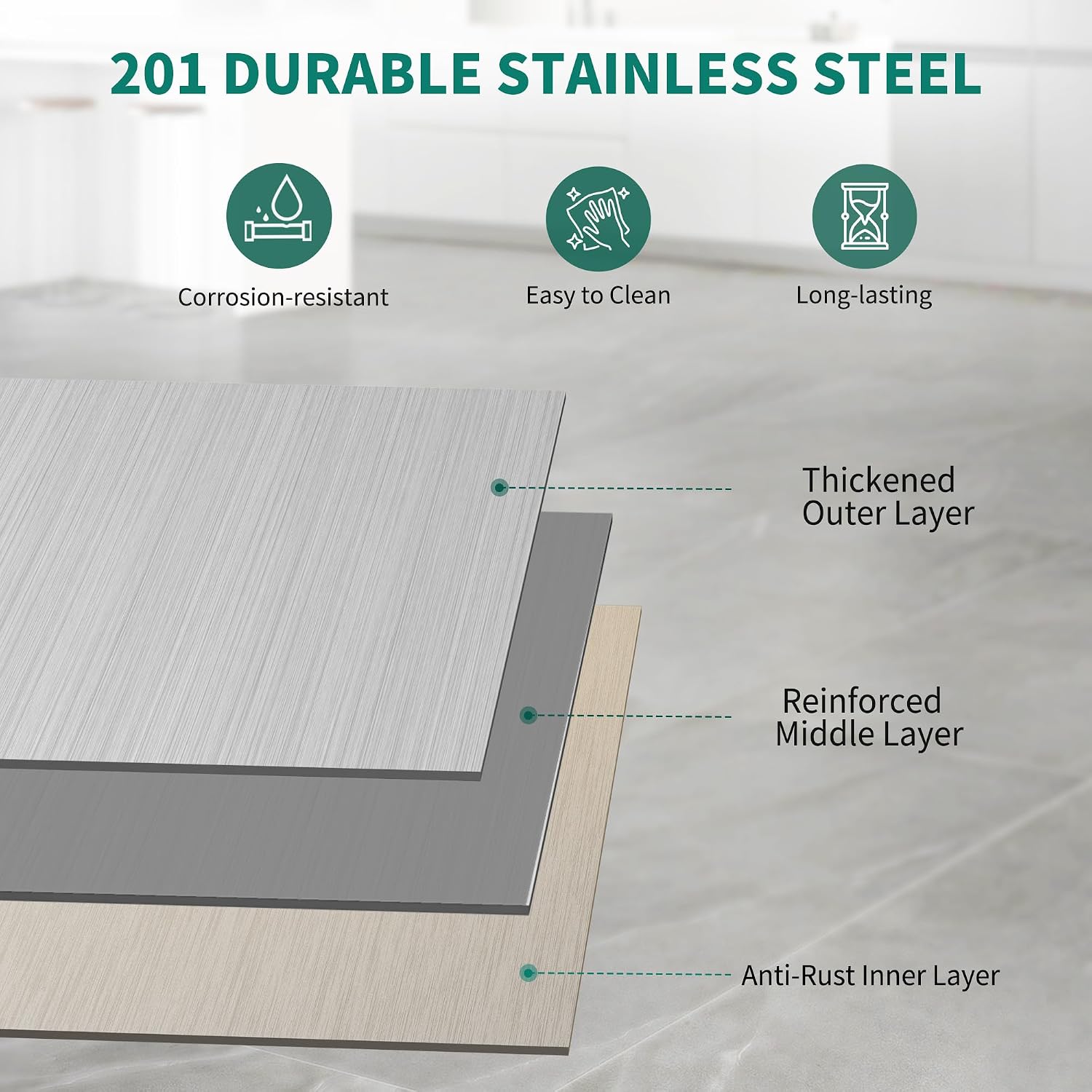 YITAHOME 36' x 24' Stainless Steel Table with Wheels for Prep & Work with Backsplash, NSF Metal Table Prep Table with Undershelf for Home Kitchen Restaurant Garage Warehouse