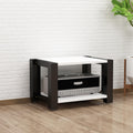 Stereo Racks and Stands, 2/3/4/5 Tier AV Media Stand, Audio Equipment Rack with Adjustable Shelves, Reinforced Steel Frame, Adjustable Footpads, for Home Theater(White,2 Tier 60x51x40cm)