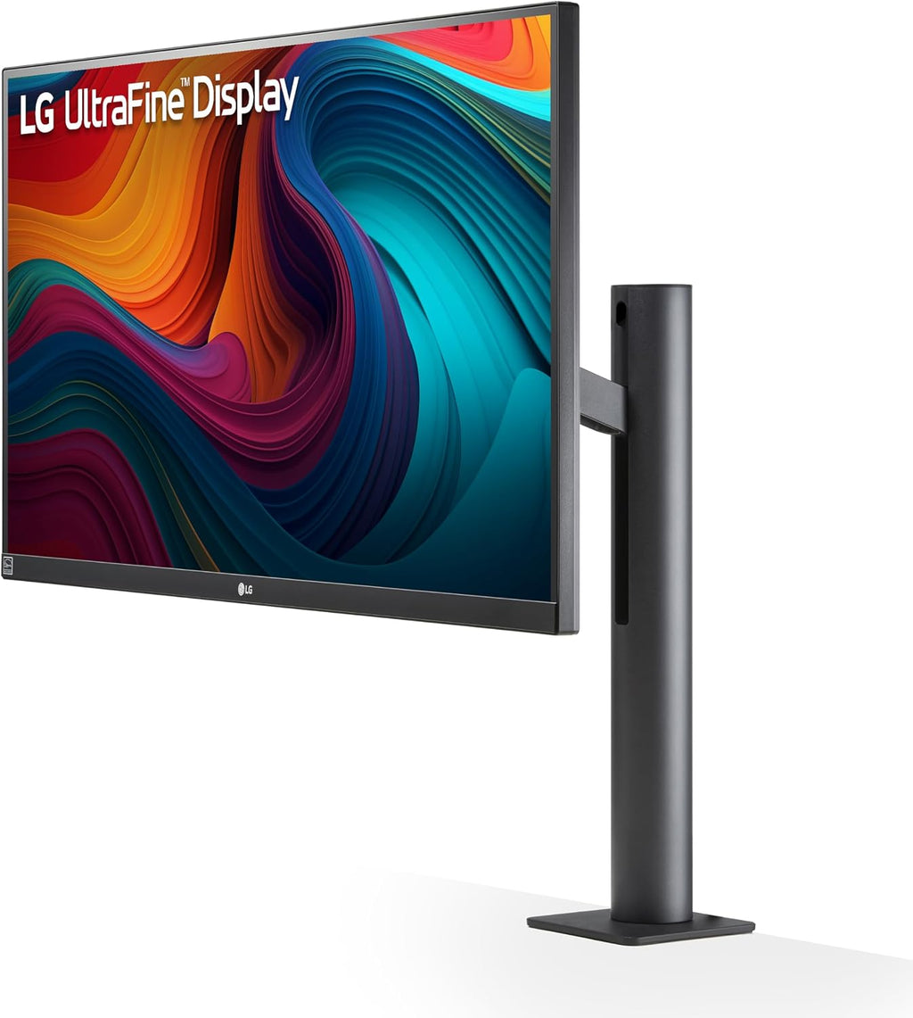 LG 27UN880-B Ultrafine Monitor 27' UHD (3840 x 2160) IPS Display, sRGB 99% Color Gamut, VESA DisplayHDR 400, USB Type-C, Ergo Stand - Black