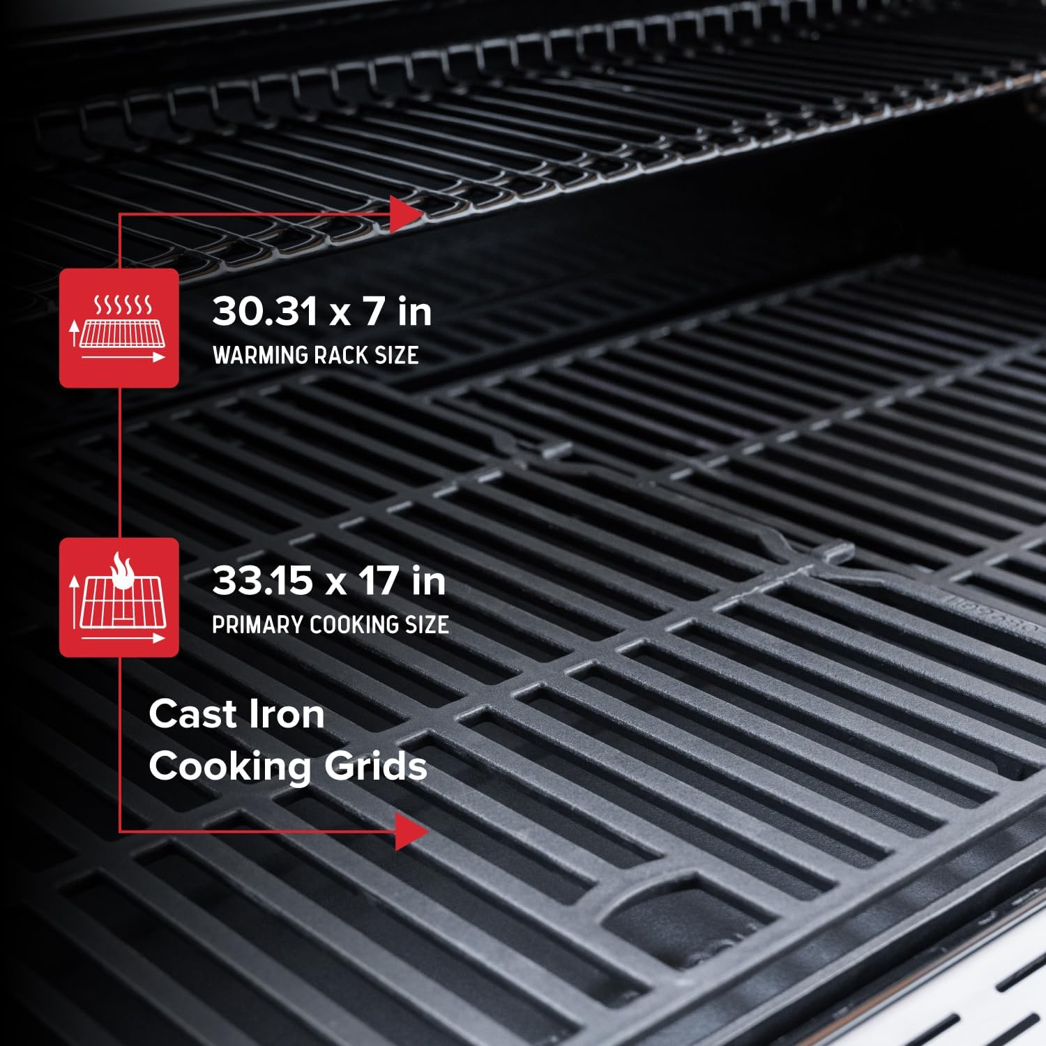 Nexgrill Deluxe 6-Burner Natural Gas Grill with Searing Side Burner and Griddle Insert, Stainless Steel Frame, 60,000 BTUs Output, BBQ Grill for Outdoor Gatherings - 730-0896GH