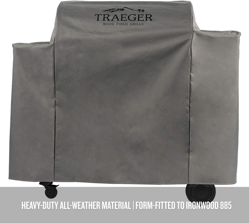 Traeger Grills BAC513 Full-Length Grill Cover Grill Accessory - Ironwood 885