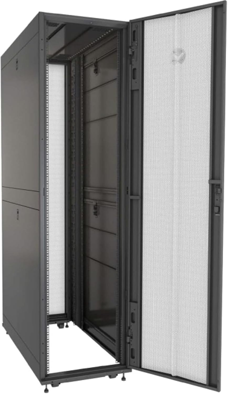 Vertiv VR Rack - 42U Server Rack Enclosure| 2000x600x1100mm (HxWxD)| 19-inch rack cabinet (VR3100)