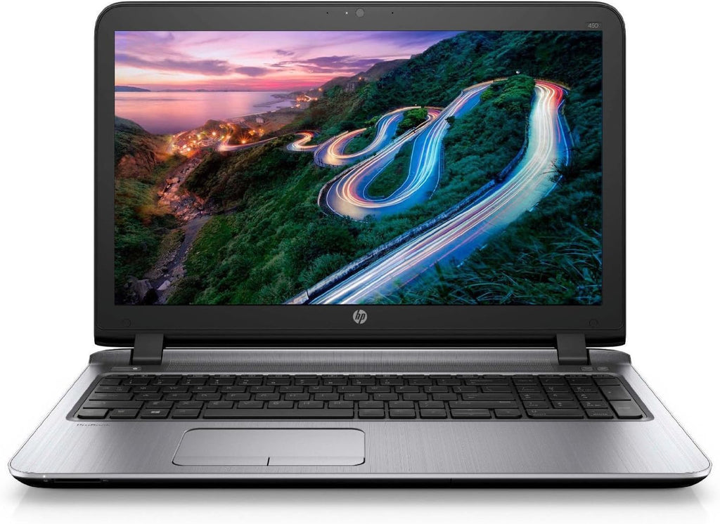 HP ProBook 450 G3 15.6' Business Ultrabook: Intel Core i5-6200U | 500GB | 8GB DDR3 | (1920x1080) FHD | DVD - Windows 11 (Renewed)