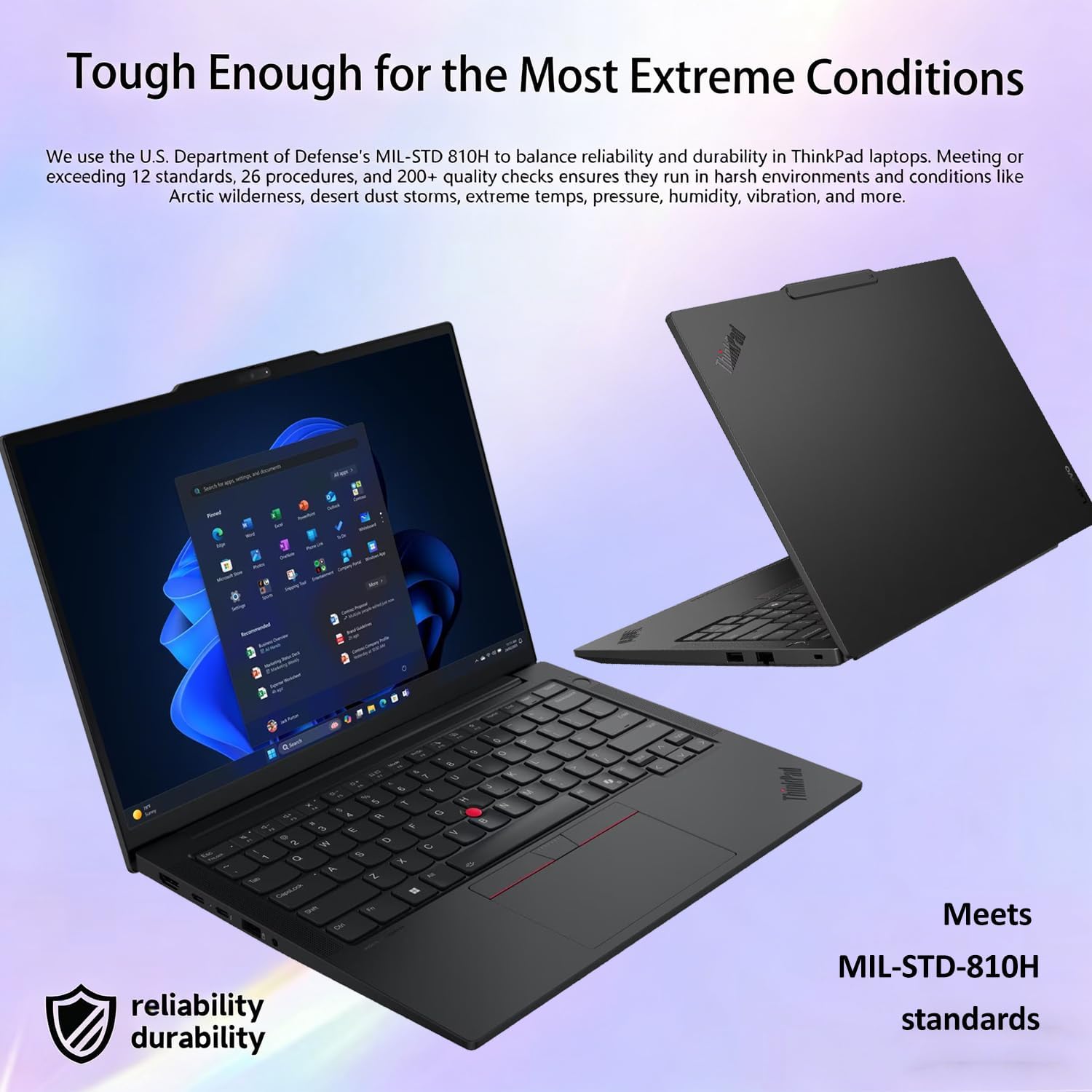 Lenovo ThinkPad E14 Gen 7 Business Laptop, 14' FHD+, Intel Core 5 210H (> i7-1355U), FP, IR Webcam, Backlit KB, Thunderbolt 4, IST Computer Customized 16GB/32GB/64GB RAM, 512GB/1TB/2TB SSD, Win 11 Pro