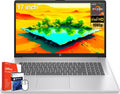 HP 17 inch Laptop, Microsoft Office 2024 Lifetime License & Windows 11 Pro, AMD Ryzen 5 7430U Processor, 32 GB RAM, 1 TB SSD, 17.3' FHD Display, AMD Radeon Graphics, Long Battery Life, Anti-Glare