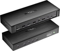 WAVLINK Pro Docking Station 5 Monitors, Up to Five 4K Displays for Mac(M1-5, Neo) & Windows, DisplayLink Dock with PD100W, 2X DP 1.4(120Hz), 2X HDMI, Alt HDMI, 2.5Gbps Ethernet, Driver Required DL7400