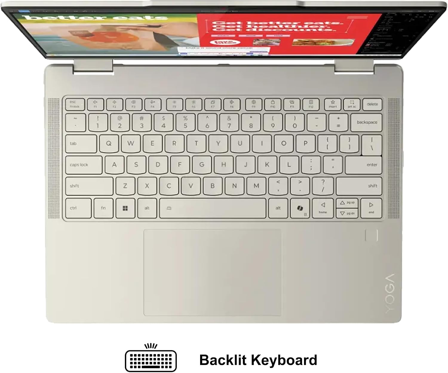 Lenovo Yoga 7 2-in-1 Laptop 14' WUXGA OLED Touch (100% DCI-P3, 600nits HDR) AMD 6-core Ryzen AI 5 340 (Up to 50 Tops) 16GB RAM 512GB SSD for Creator Business Professional Win11 ICP Hub w/Copilot AI