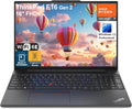 Lenovo ThinkPad E16 16 WUXGA Laptop Computer, 16GB DDR5 RAM, 512GB PCIe SSD, AMD Octa-Core Ryzen 7 7735HS, WiFi 6E, Backlit KB, Fingerprint, Win 11 Pro