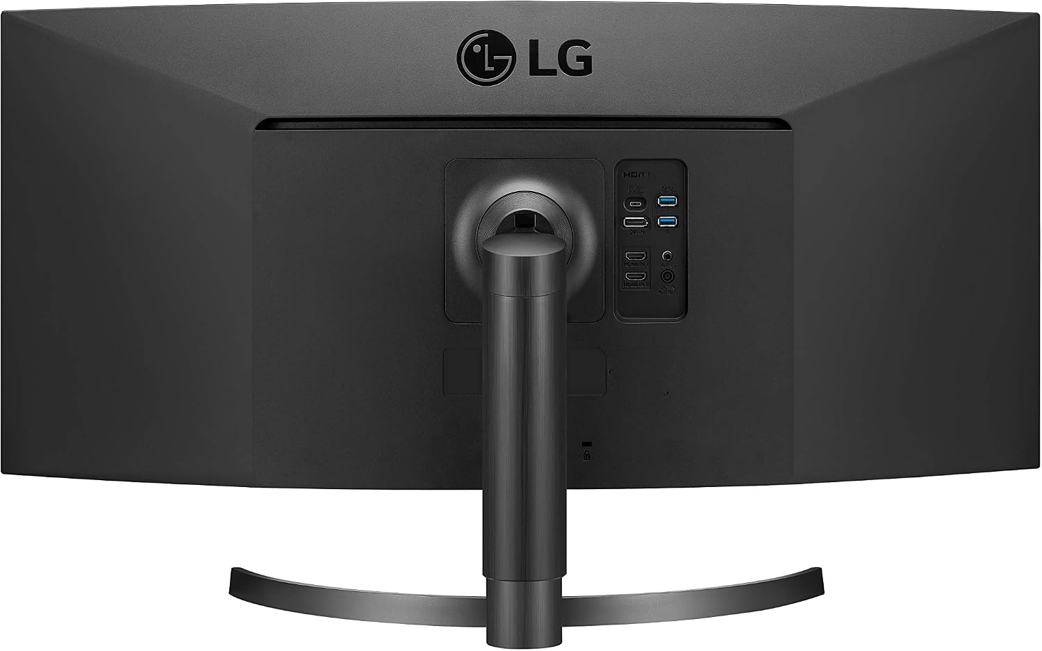 LG 34WN80C-B UltraWide Monitor 34' 21:9 Curved WQHD (3440 x 1440) IPS Display, USB Type-C (60W PD), sRGB 99% Color Gamut, 3-Side Virtually Borderless Design, Tilt/Height Adjustable Stand - Black