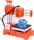 3D Printer,Mini Desktop Printing Machine with TF Card,with Removable Build Surfaces Plate, Fully Open Source Silent,for Beginners Kids Student Educatio Filaments (Red)
