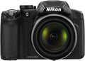 Nikon COOLPIX P510 16.1MP 42x Opt Zoom 3.0 LCD Digital Camera Black - (Renewed)