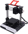 Sanpyl Mini 3D Printers, 100x100x100mm Printing Size, PLA Filament High Speed 3D Printing Machine with 4G Small Memory Card for Kids and Beginners (Orange White) (Black White)