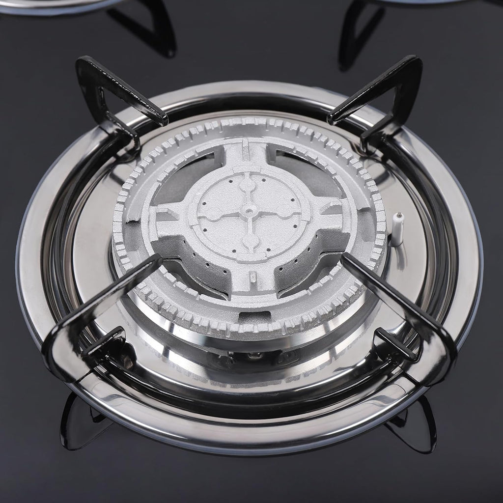5 Burners Propane Gas Cooktop, 30 Inch Built-In Gas Cooktop Lpg/Ng Gas Stove Top for Kitchen - 8 Mm Tempered Glass, Pulse Ignition Type
