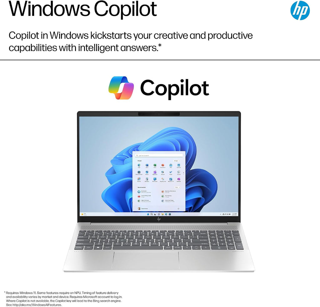 HP Pavilion Plus 16 inch Laptop, WQXGA Display, Intel Evo Edition Platform Powered by Intel Core Ultra 7 155H, 16 GB RAM, 512 GB SSD, Intel Arc Graphics, Windows 11 Home, 16-ab1010nr (2024)
