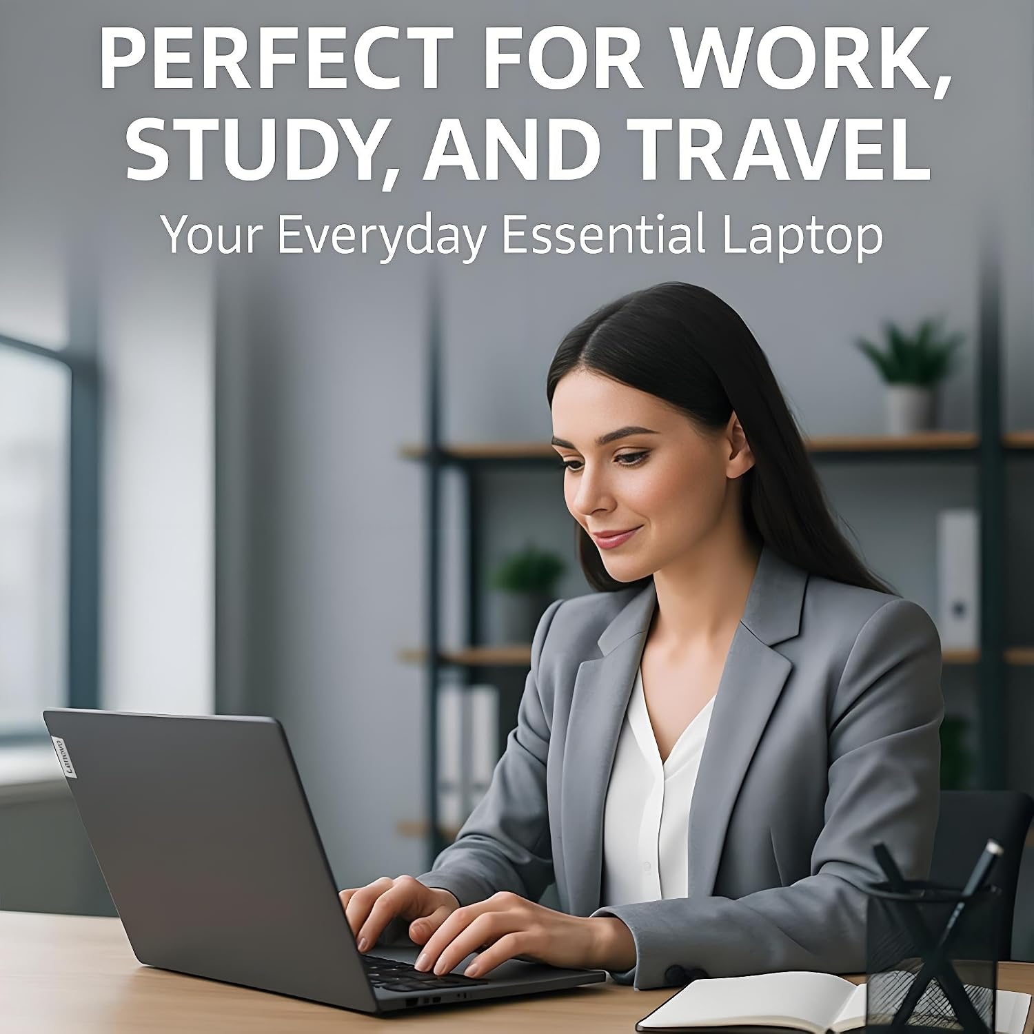 Lenovo 2026 New V15 Laptop for Student & Business, Powerful AMD Ryzen 3 7320U (Beat i7-1065G7), 15.6 inch FHD, 16GB RAM, 1TB SSD, Ethernet Port RJ-45, Windows 11 Pro, Long Battery Life, No Mouse