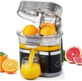 High-Speed 18000 RPM Motor, 8-blade Pulp Tank for Quick Juice Extraction in 20 Seconds, Easy to Clean with Separate Accessories, Perfect for Fresh Citrus Juices at Home