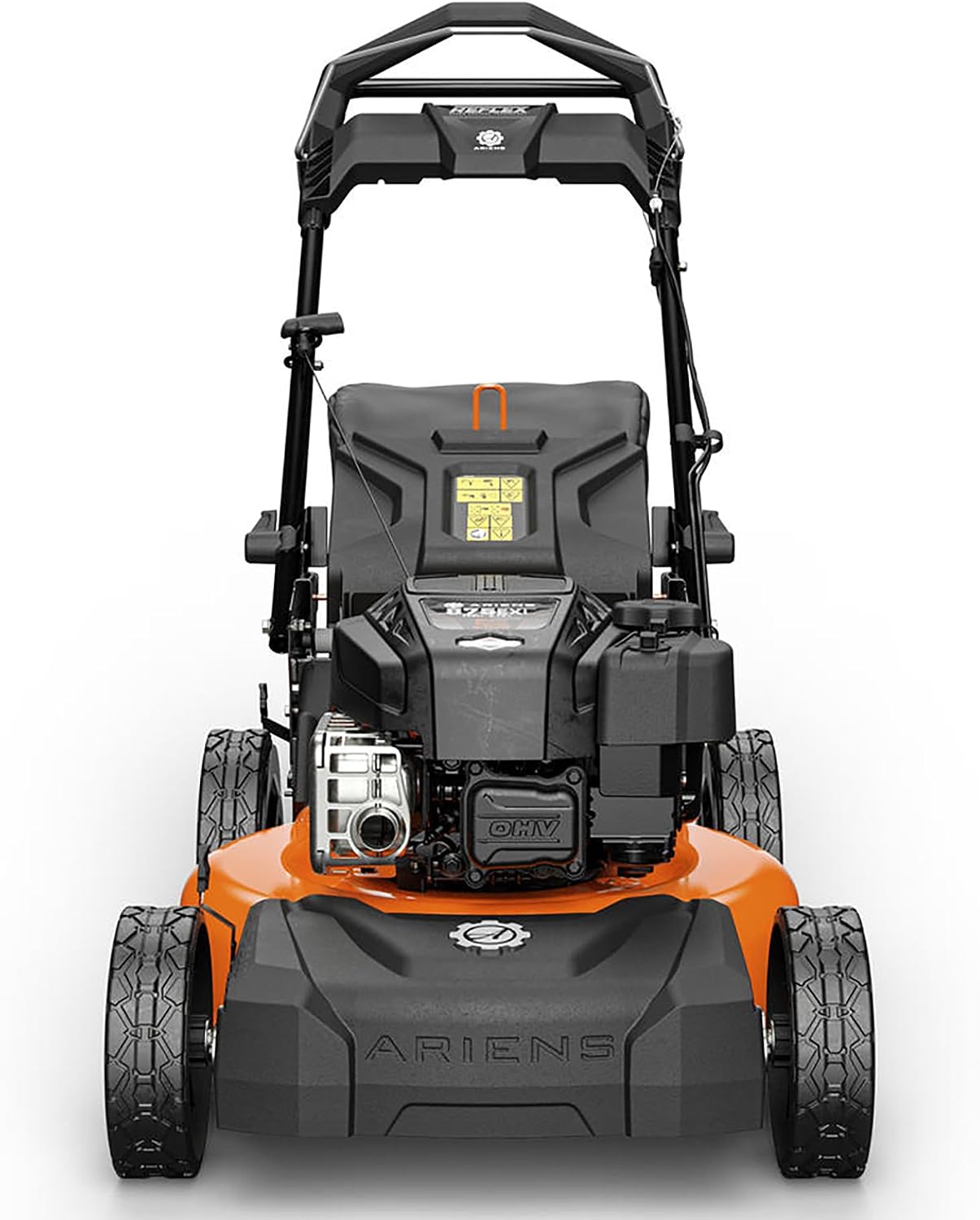 Ariens Razor 21 Inch Self Propelled Lawn Mower with Dual Blades and Reflex Speed Control, 7 Cutting Positions, Vertical Storage, Alloy Steel