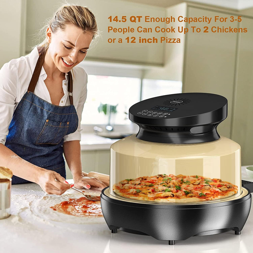 Nuwave Primo Infra-Red Grill Oven, Conduction, Convection & Infra-Red, Cook from Frozen without Defrosting or Preheating