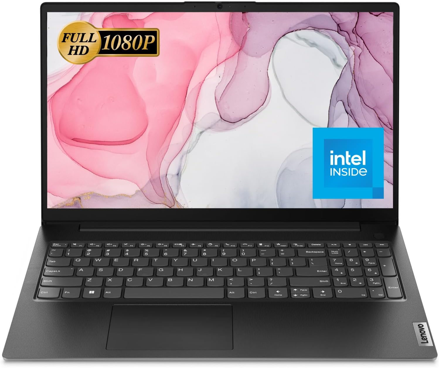 Lenovo V15 G2 Laptop, 15.6' FHD Screen, Intel Dual-core Processor, 16GB RAM, 1TB SSD, Webcam, HDMI, Wi-Fi, Windows 11 Home, Black